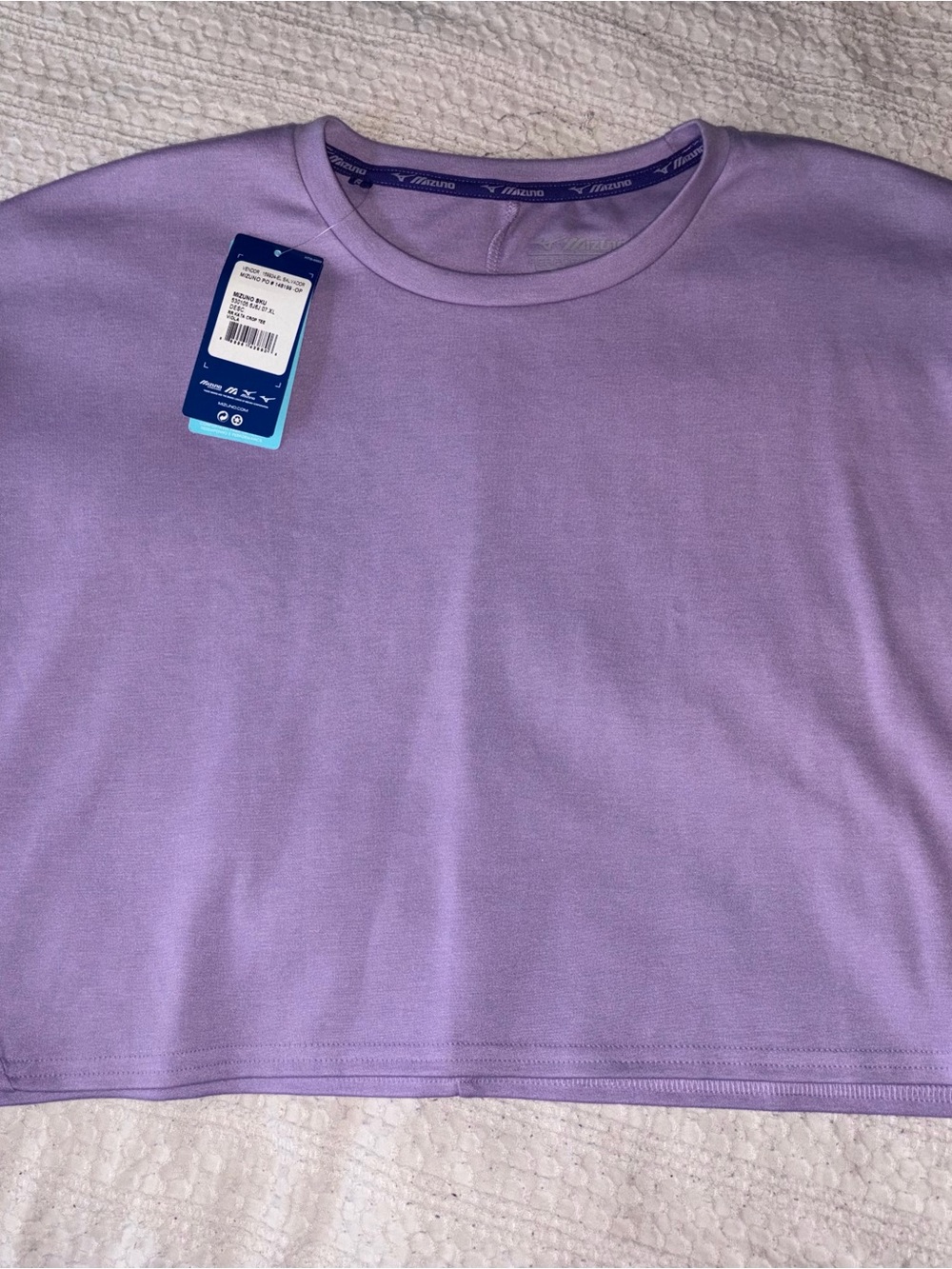 Mizuno Lavender Performance Tee